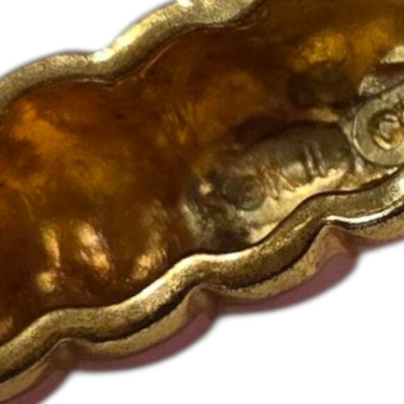 KENNETH LANE KJL Most Adorable Pink Elephant Enamel Turquoise Bangle Bracelet - Picture 6 of 7